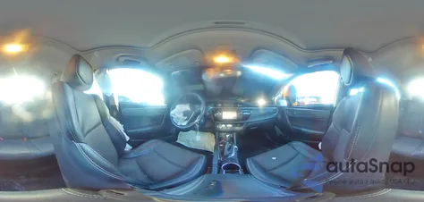 2015 Toyota Corolla L z USA, uszkodzony, nr VIN 5YFBURHE1FP243722